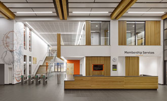 Places Leisure, Eastleigh Artworks Solutions UFabrik Wallcover Eco