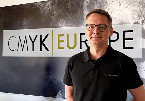 Konrad Zawieska has joined CMYK Europe as European Service Manager. 