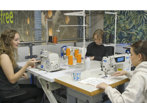 CMYUK CIRL graduates with AE Sewing machines
