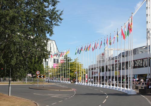 Birmingham 2022 Commonwealth Games Flags