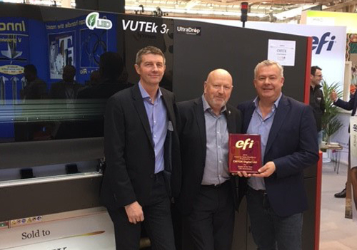CMYUK’s Jon Price; EFI’s Martin Mayo; and CMYUK’s Robin East.