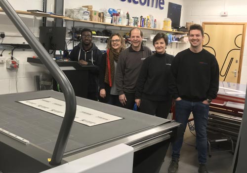 FASTSIGNS Gloucester with a Kongsberg X20 from CMYUK. 
