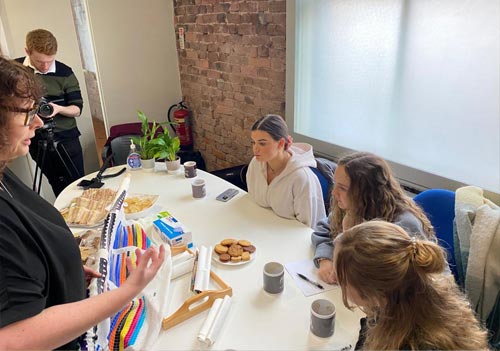 L to R: Lindsey Arnold, Taylor Doggett, Evie Venables, Keely Russell, Sarah Willcocks