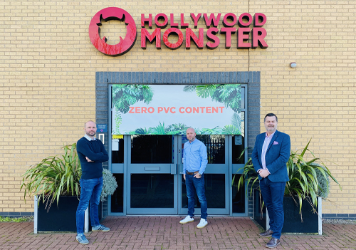 Mat Jephcott; Operations Manager at Hollywood Monster, Simon McKenzie; Managing Director at Hollywood Monster and Damien Clarke; Sales Director at CMYUK