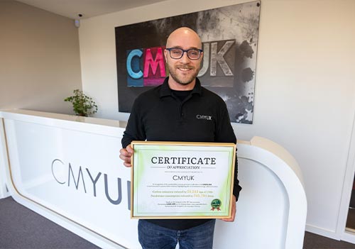 Reece Hunter, CMYUK materials support