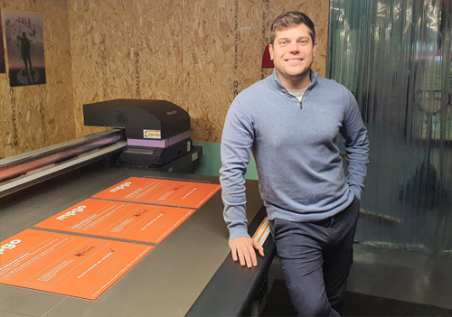 Brenton Mercer, owner and Managing Director of Mercer Exhibitions