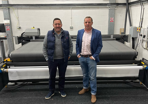 Ottimo Digital with a Kongsberg C60 digital cutting table.