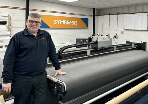 Nigel Targett from Symbiosis with a Kongsberg C60 from CMYUK
