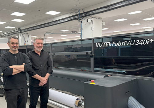Directors from Venture Banners with an EFI VUTEk FabriVU 340i+ from CMYUK