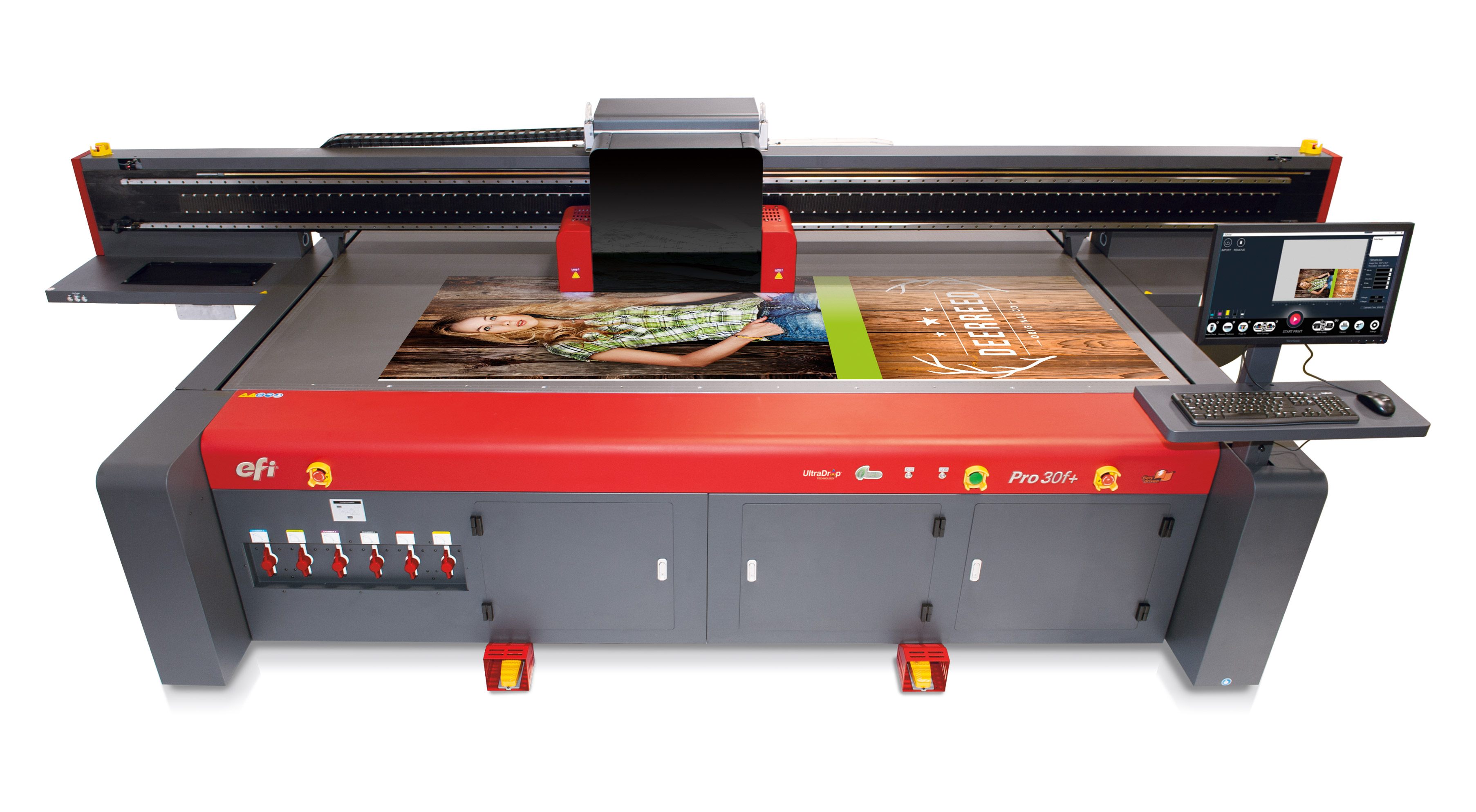 EFI Pro 30f+ UV-LED Flatbed Printer