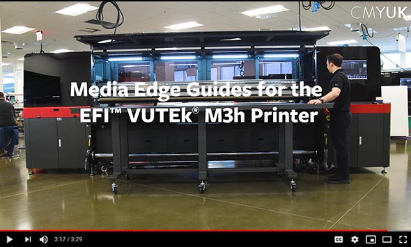 EFI VUTEk M3h Printer - Media Edge Guides (MEG) Kit