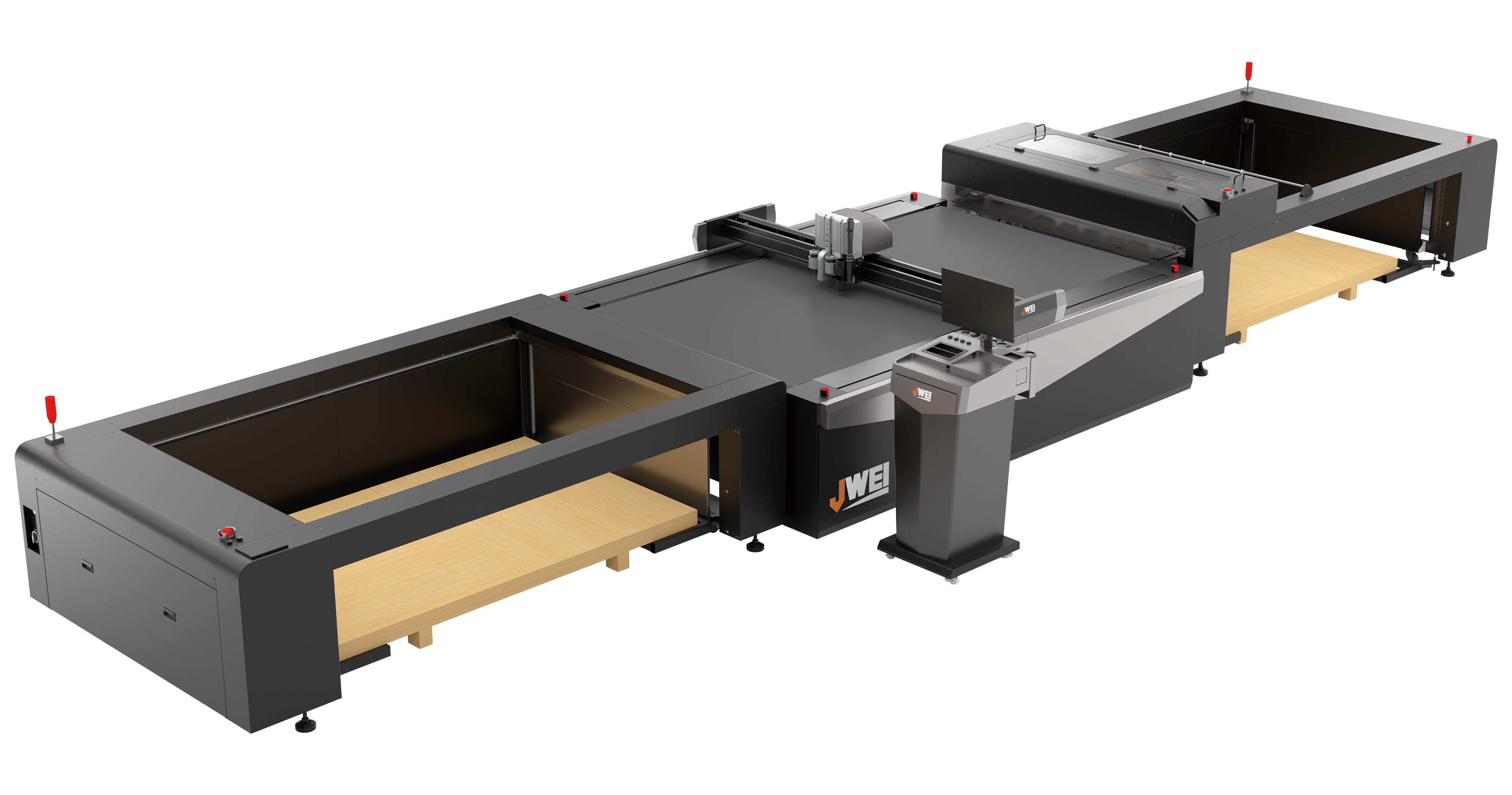 JWEI SG1625 automated, FSDU/POP and short-run packaging solution