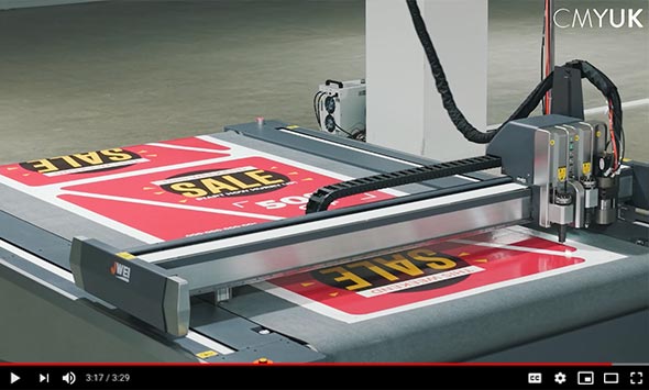 JWEI - Through and kiss-cutting of self adhesive vinyl