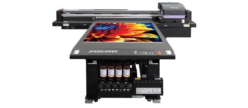 Mimaki JFX200-1213EX UV-LED Flatbed Printer
