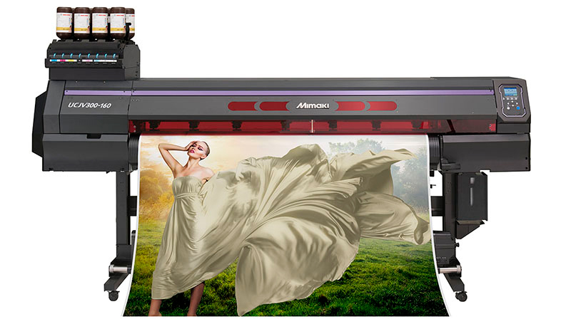 Mimaki UCJV300-160 LED UV Printer/Cutter