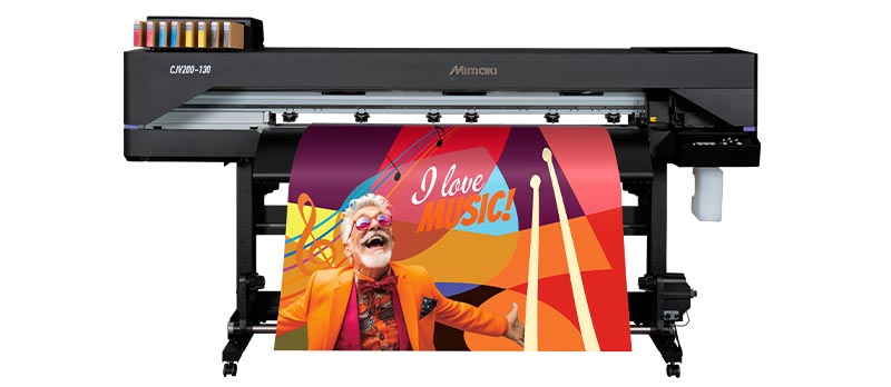 Mimaki CJV200-130 Print & Cut Eco Solvent Printer