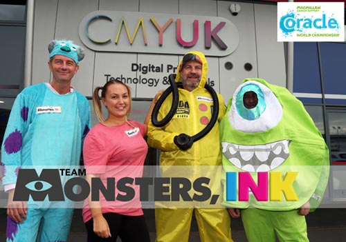 Jon Price, Boo - Sarah Neate, CDA Member - Damien Clarke, Mike Wazowski - Michael Crook