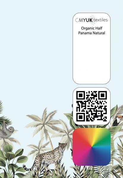CMYUK Organic Half Panama NaturalArtwork