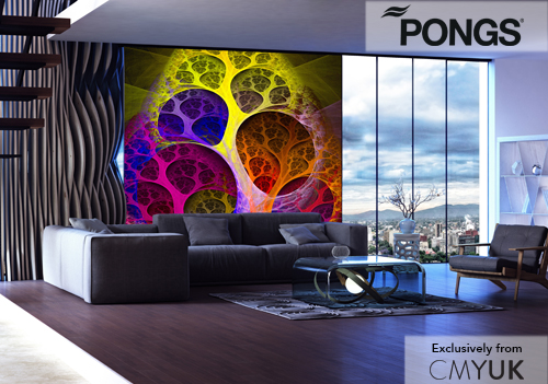 PONGS Illuminati – backlit textile for dye sublimation printing
