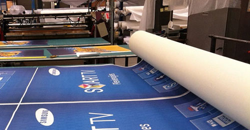 Printable carpet and flooring materials