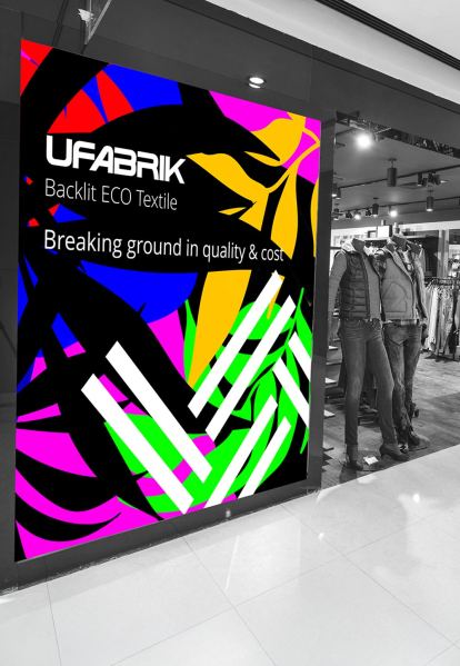UFABRIK Backlit ECO TextileApplication