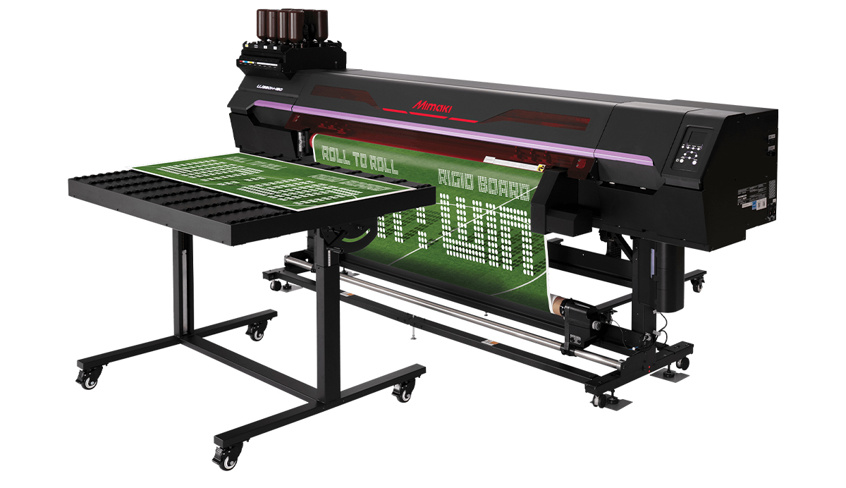 Mimaki UJ330H-160 Flatbed/Roll-fed UV inkjet printer